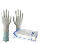De waterdichte Beschikbare Steriele Materiële Dikte van het Handschoenen100% Latex 3-9 Mil leverancier