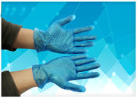 De multidoel Blauwe Chirurgische Handschoenen, Vinylonderzoek Gloves Gepoederd/poederen Vrij leverancier