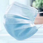 Blauw niet Geweven Beschikbaar Gezichtsmasker 3 Masker van het het Virusgezicht van de Vouwbescherming het Anti leverancier