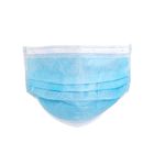 De in te ademen Beschikbare Blauwe Earloop-Filtratie met 3 lagen van het Gezichtsmasker vermindert Besmettingen leverancier