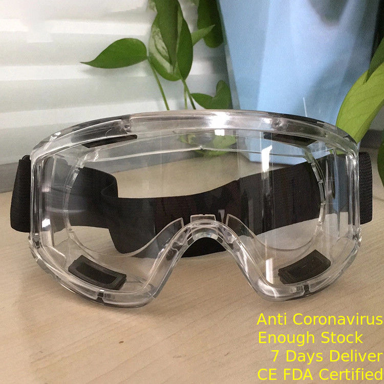 Het transparante Medische van het de Lensstof van PC van Veiligheidsbeschermende brillen Ontwerp van de het Bewijs Regelbare Klep leverancier