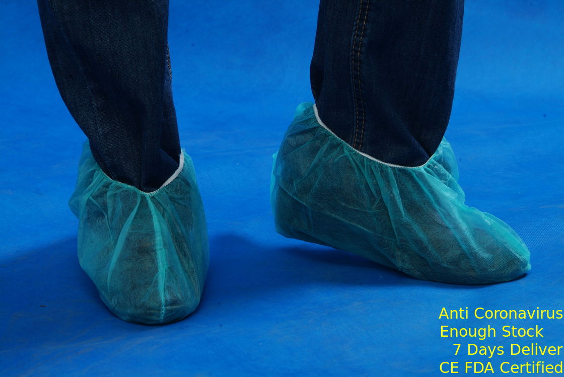 De antislip Plastic Dikte van de de Dekkings Lichtblauwe Kleur 30gsm van de Voet Beschikbare Schoen leverancier