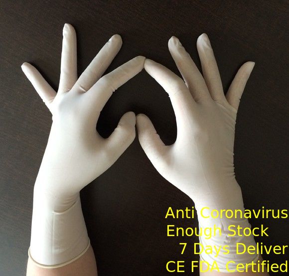 Elastische Lange Manchet Beschikbare Chirurgische Handschoenen, de Beschikbare Handschoenen van het Latexonderzoek leverancier