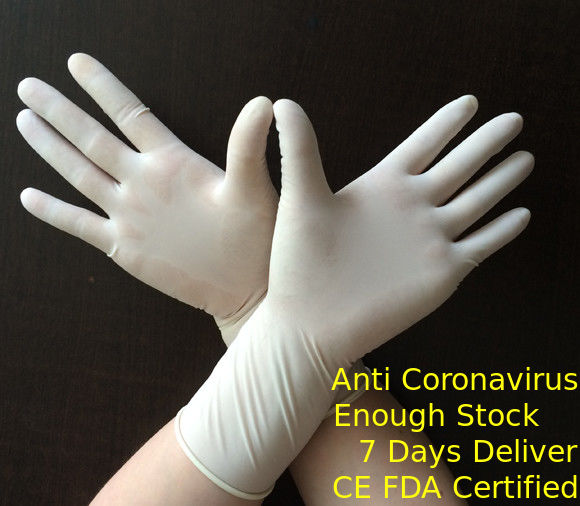 Gloves de Beschikbare Steriele Handschoenen van de polymeerdeklaag, Lang Wapenlatex Goedkeuring ZO 13485 leverancier