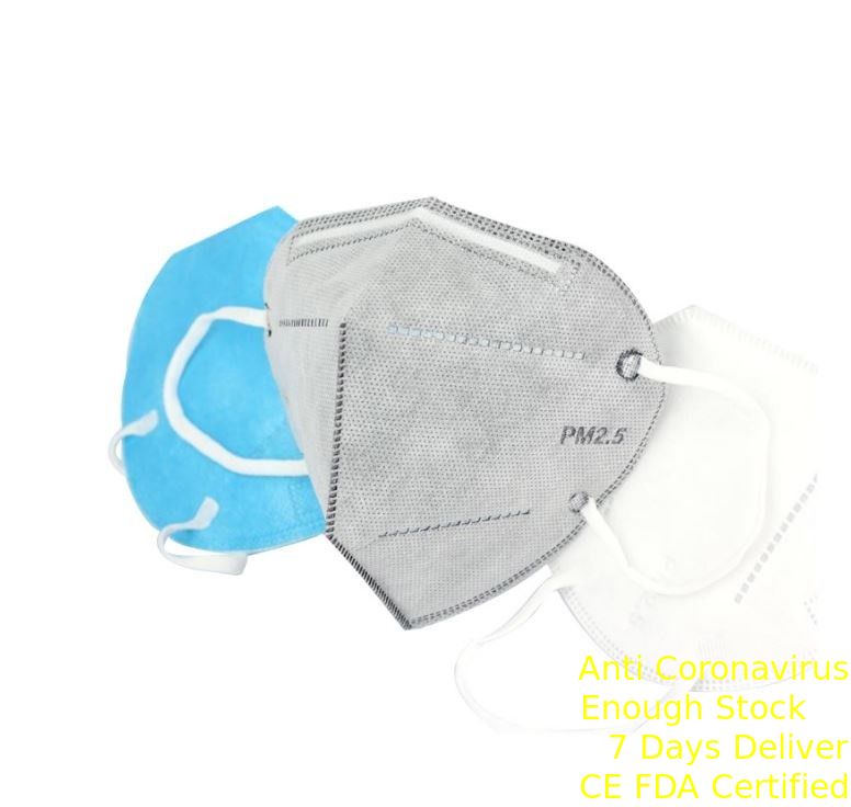 3D van het de Mondmasker FFP2 van de Ademhalingsapparaatbescherming van het het Gezichtsmasker Stofdichte Verticale Vlakke Vouwen leverancier