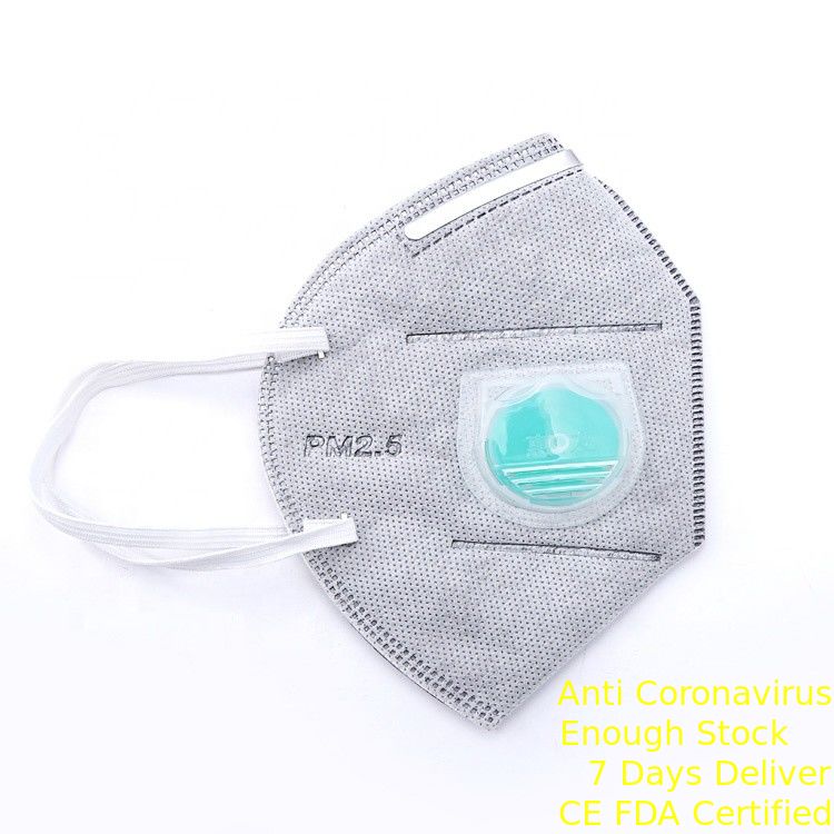 Comfortabel FFP2-Filtermasker, Beschikbaar Stofmasker FFP2 met Klep leverancier